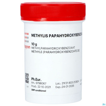 Parahydroxybenzoate de methyle 10g fag
