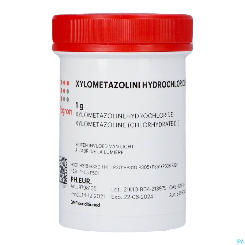 Xylometazoline (chlorhydr de) 1g fag