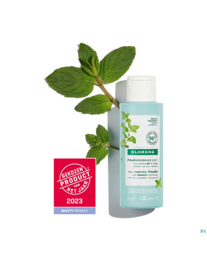 Klorane visage menthe aquatique poudre purif.  50g