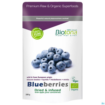 Biotona superfoods blueberries 200g