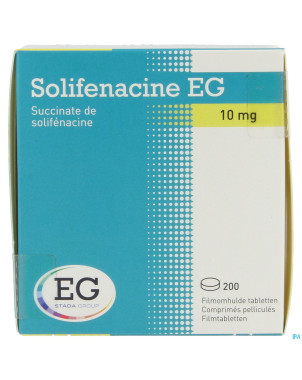 Solifenacine eg 10mg comp pell 200 pvc/alu