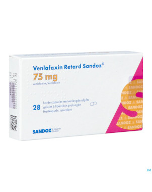 Venlafaxin retard sandoz 75,0mg lib.prol. caps  28