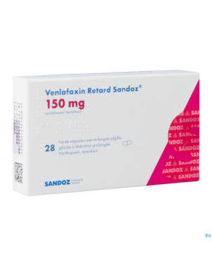 Venlafaxin retard sandoz 150mg lib.prol.  caps  28