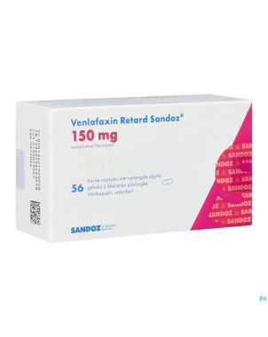 Venlafaxin retard sandoz 150mg lib.prol.  caps  56