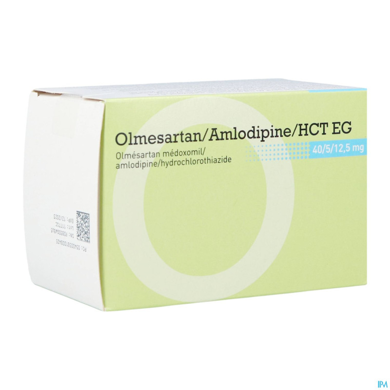 Olmesartan/amlodipin/hct eg 40/ 5/12,5 comp pel100