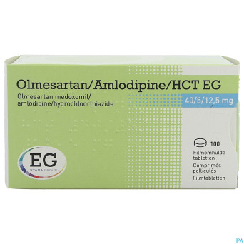 Olmesartan/amlodipin/hct eg 40/ 5/12,5 comp pel100