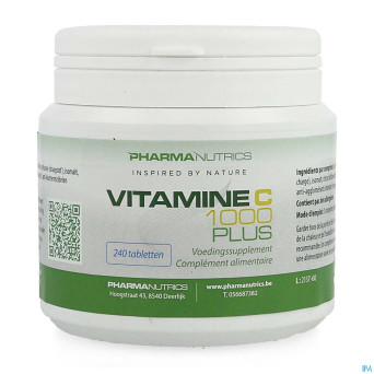 Vitamine c 1000 bioflavonoid tabl240 pharmanutrics