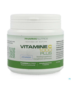 Vitamine c 1000 bioflavonoid tabl240 pharmanutrics