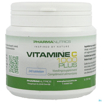 Vitamine c 1000 bioflavonoid tabl240 pharmanutrics