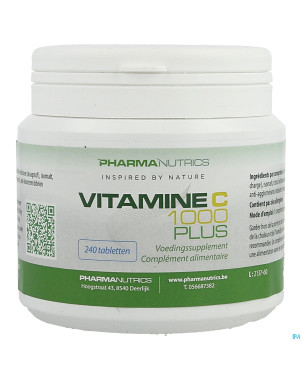 Vitamine c 1000 bioflavonoid tabl240 pharmanutrics