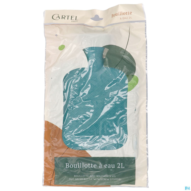 Cartel bouilotte eau 2l asie