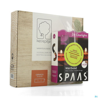 Cherry coussin cervico + bougies    promo