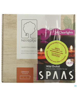 Cherry coussin cervico + bougies    promo