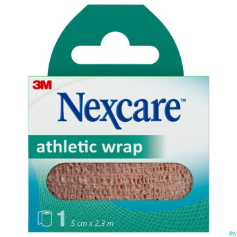Nexcare athletic wrap band.cohes beige  5cmx2,5m 1