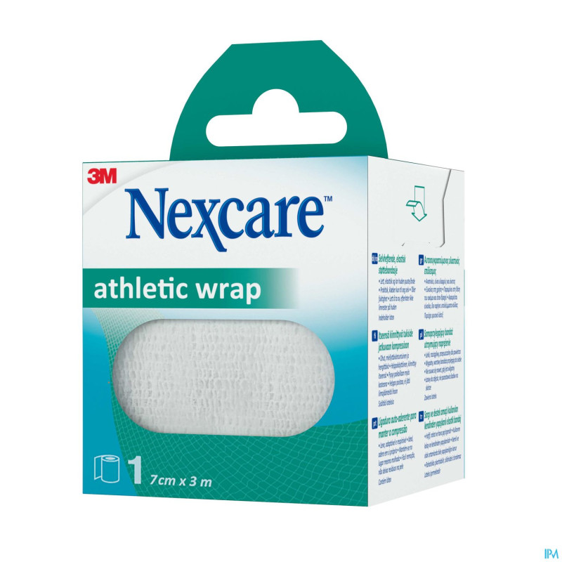 Nexcare athletic wrap band.cohes blanc  5cmx2,5m 1