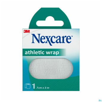 Nexcare athletic wrap band.cohes blanc  5cmx2,5m 1