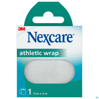 Nexcare athletic wrap band.cohes blanc  5cmx2,5m 1
