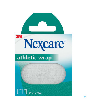 Nexcare athletic wrap band.cohes blanc  5cmx2,5m 1
