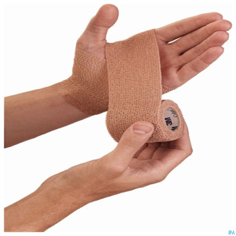 Nexcare athletic wrap band.cohes blanc  5cmx2,5m 1
