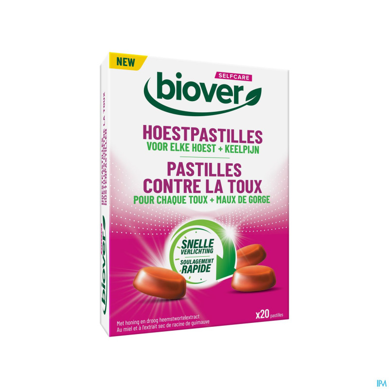 Biover selfcare toux    past 20