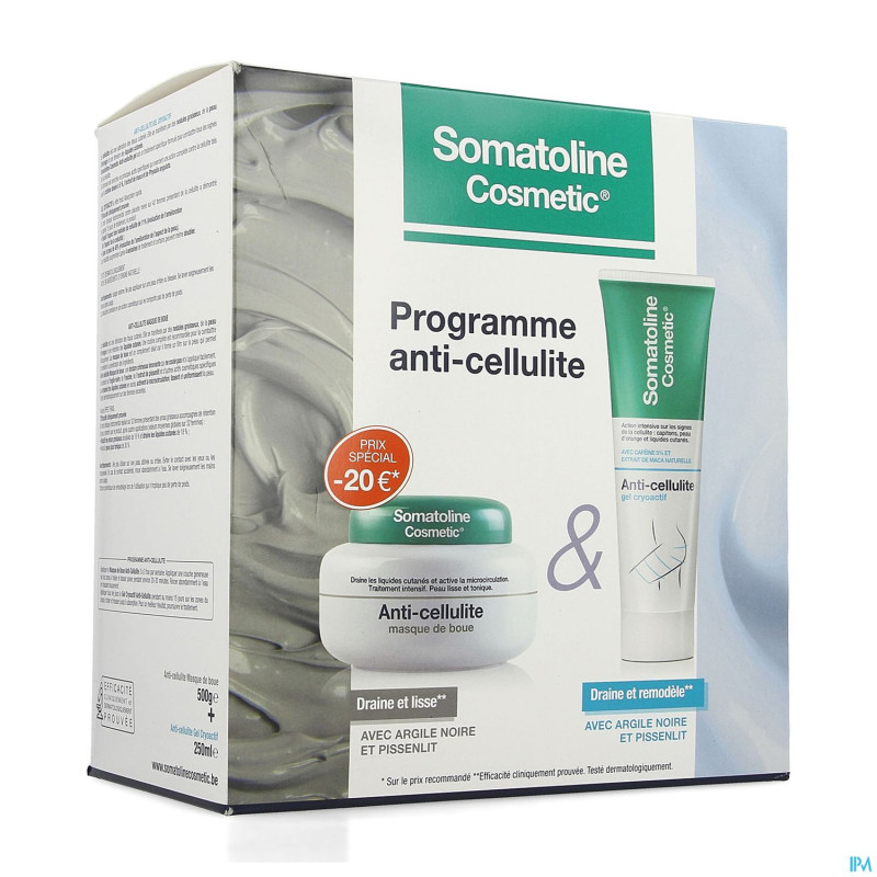 Somatoline cosm. duo ac gel 250ml&ac mud mask 500g