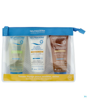 Neutraderm trousse voyage surgras