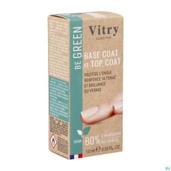 Vitry vao be green 2&1 base & top coat    10ml