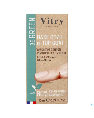 Vitry vao be green 2&1 base & top coat    10ml