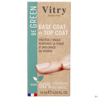 Vitry vao be green 2&1 base & top coat    10ml