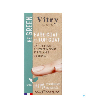 Vitry vao be green 2&1 base & top coat    10ml