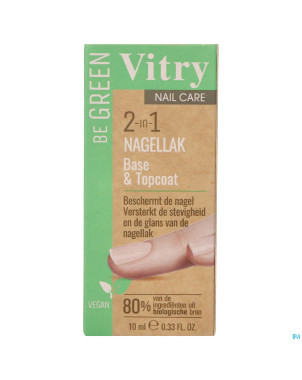 Vitry vao be green 2&1 base & top coat    10ml