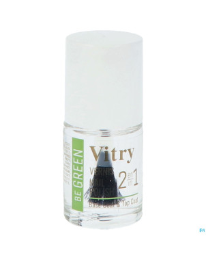 Vitry vao be green 2&1 base & top coat    10ml
