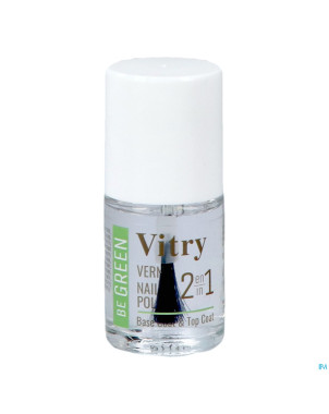Vitry vao be green 2&1 base & top coat    10ml