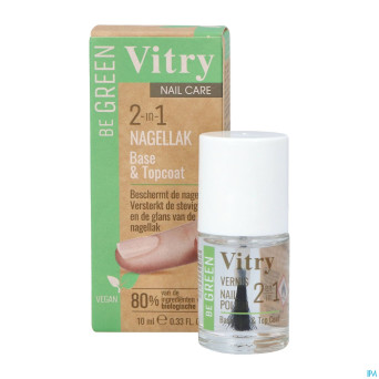 Vitry vao be green 2&1 base & top coat    10ml