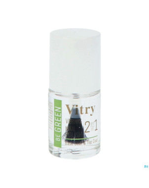 Vitry vao be green 2&1 base & top coat    10ml