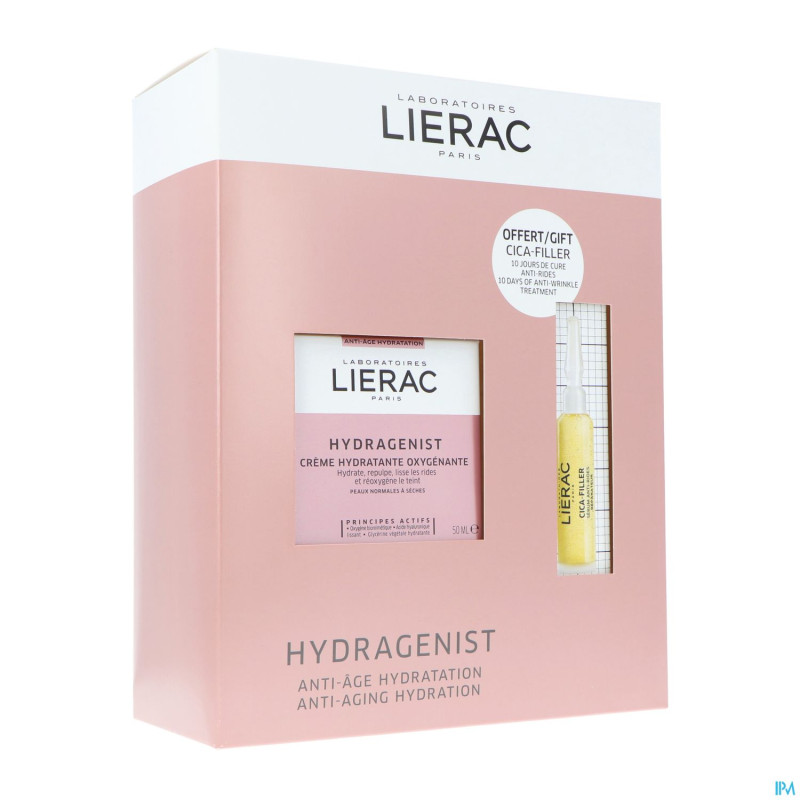 Lierac hydra gel cr 50ml+amp cica serum 10ml promo