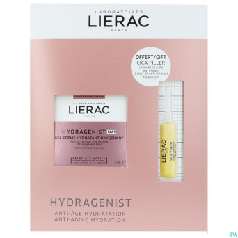 Lierac hydra gel cr 50ml+amp cica serum 10ml promo