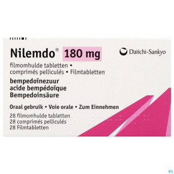 Nilemdo 180mg comp pell  28
