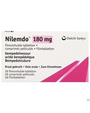 Nilemdo 180mg comp pell  28