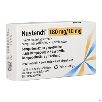 Nustendi 180mg/10mg comp pell  28
