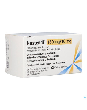 Nustendi 180mg/10mg comp pell  98