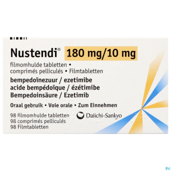 Nustendi 180mg/10mg comp pell  98