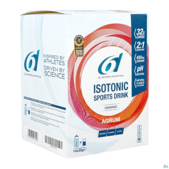 6d isotonic sports drink agrum pdr    sach 14x35g