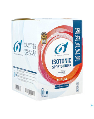 6d isotonic sports drink agrum pdr    sach 14x35g