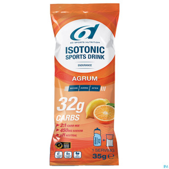 6d isotonic sports drink agrum pdr    sach 14x35g