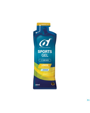 6d isotonic sports drink lemon lime prd   sach 35g