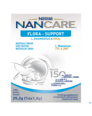 Nancare flora support   pdr 14x1,8g