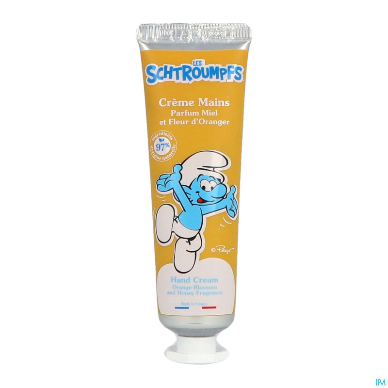 Le comptoir du bain cr mains schtroumpf garcon30ml