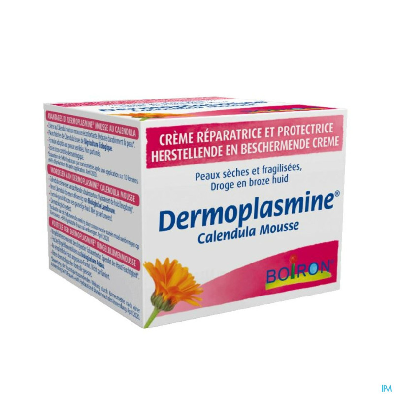 Dermoplasmine calendula mousse creme pot    20g