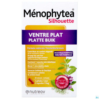 Menophytea silhouette ventre plat boite    comp 30